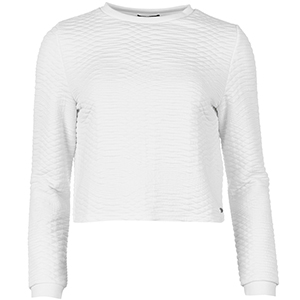 파이어트랩 룩스 크루 스웨터 화이트 (Firetrap Luxe Crew Sweater White)